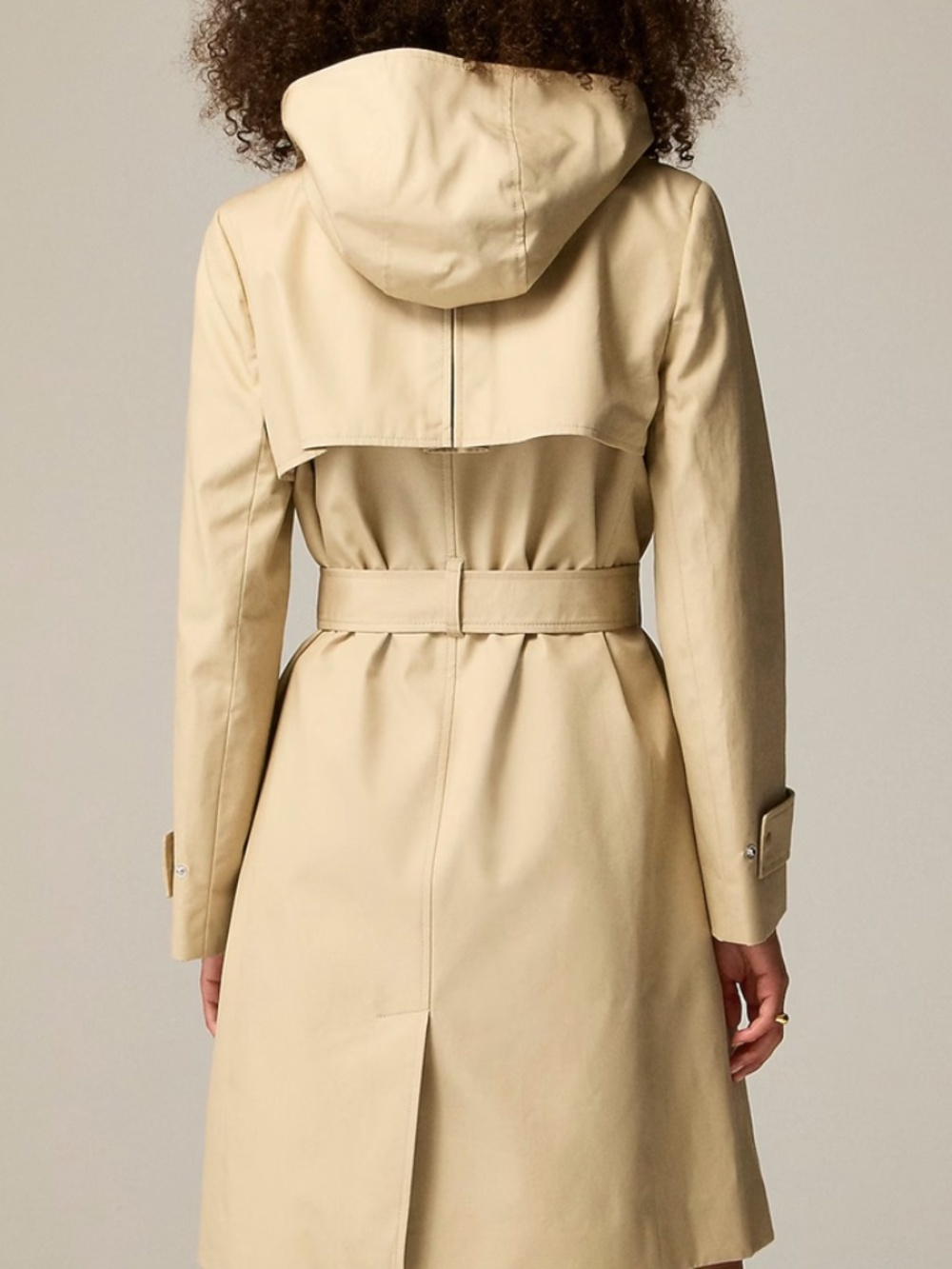J Crew Icon Trench Coat - size 6 - Picture 2 of 9